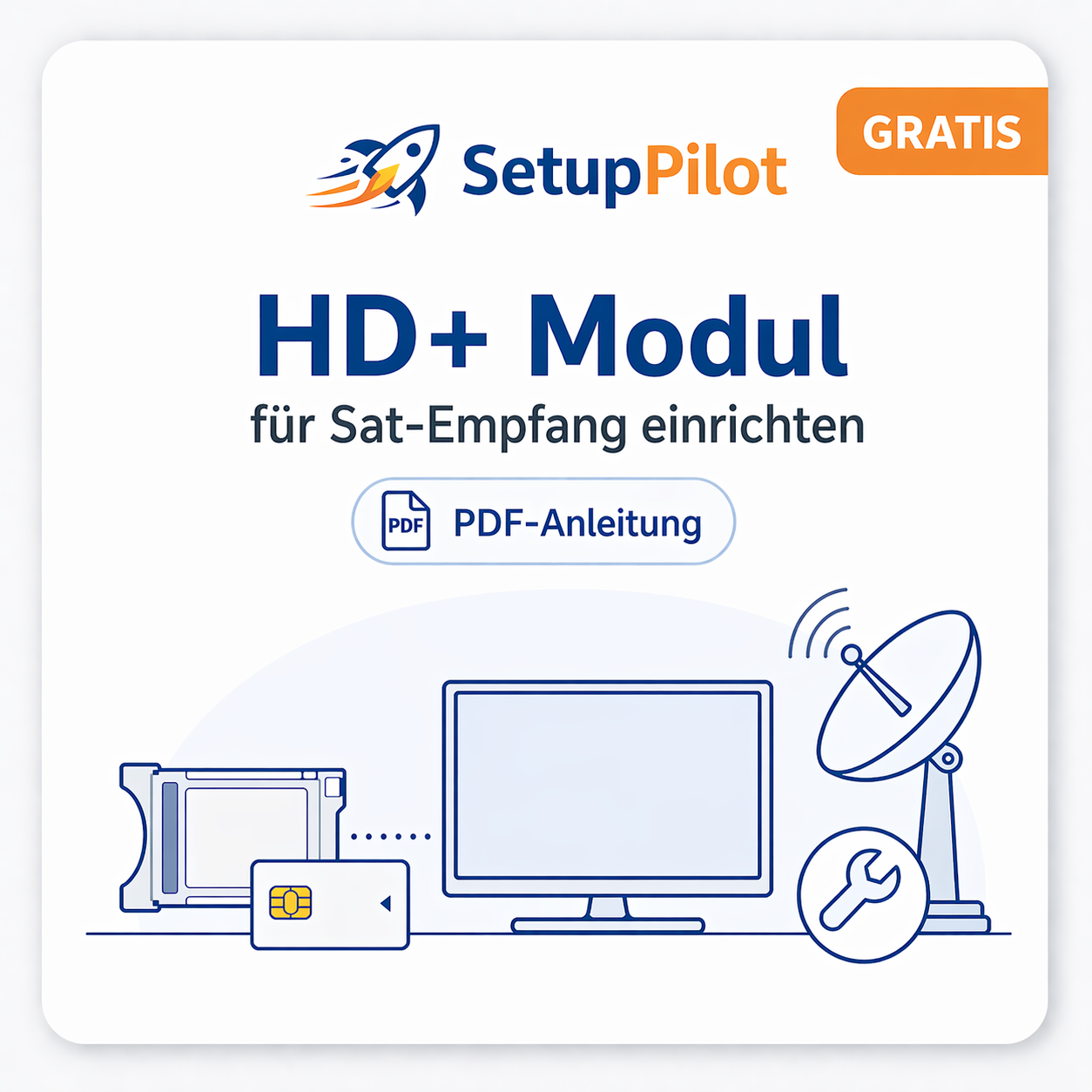HD+ Modul für Sat-Empfang einrichten